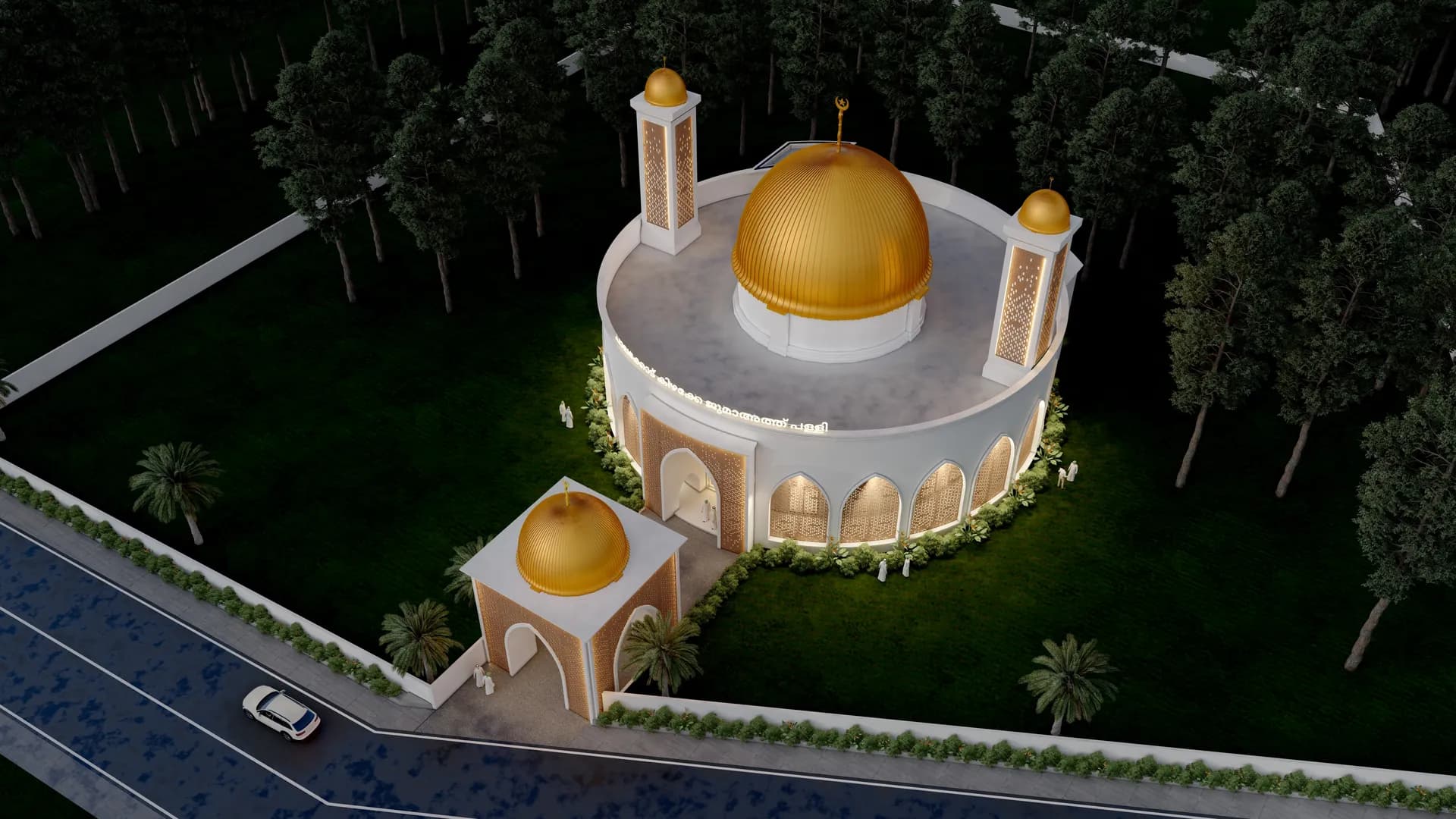 Palakkad Kizhake Jumah Masjid view 11