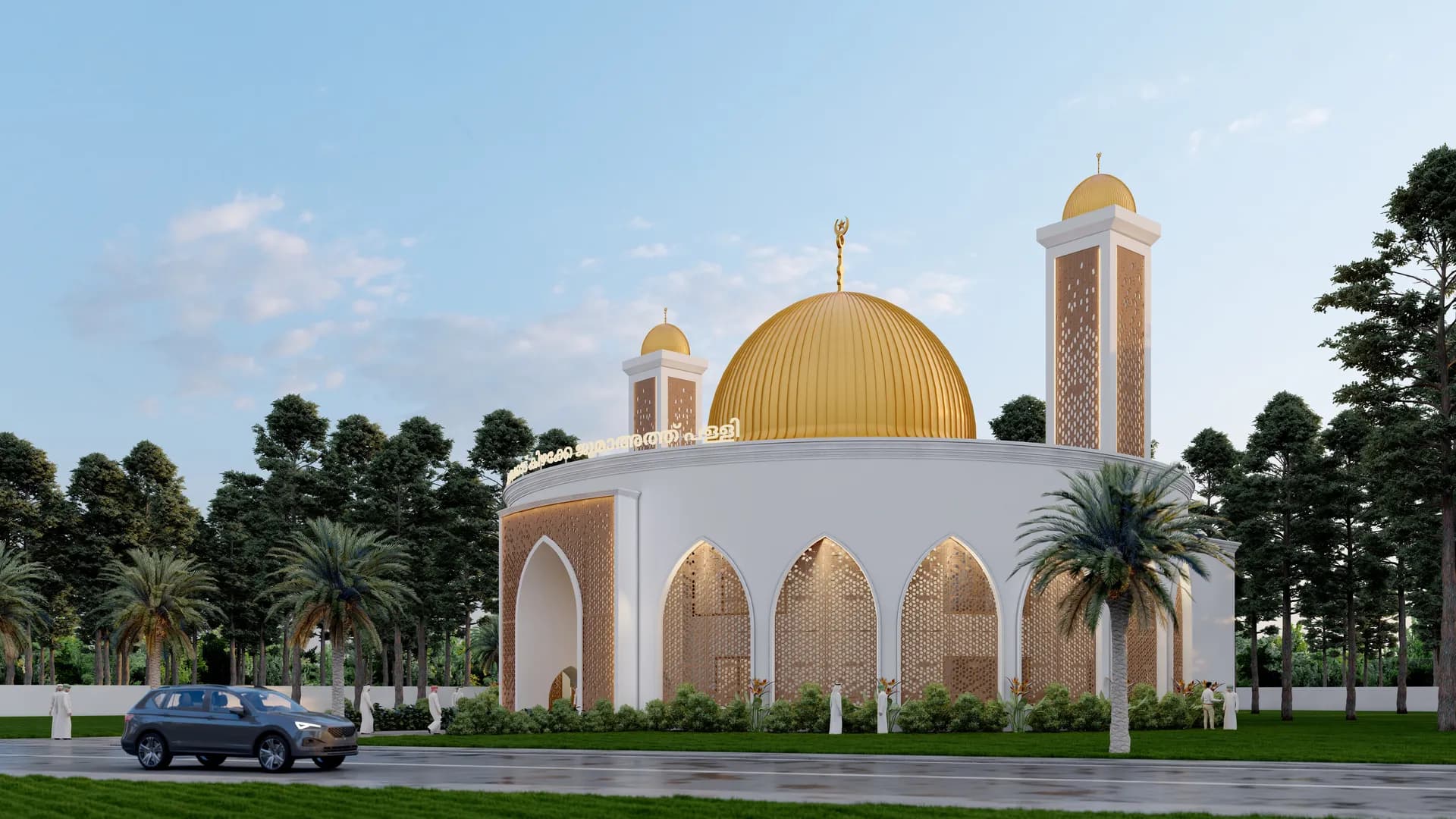Palakkad Kizhake Jumah Masjid view 7