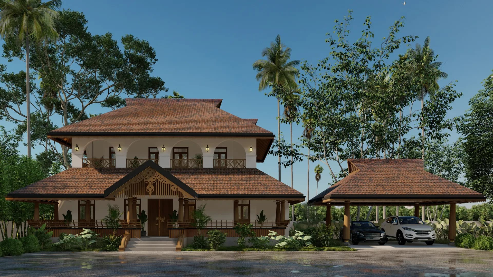 Verandah view 1