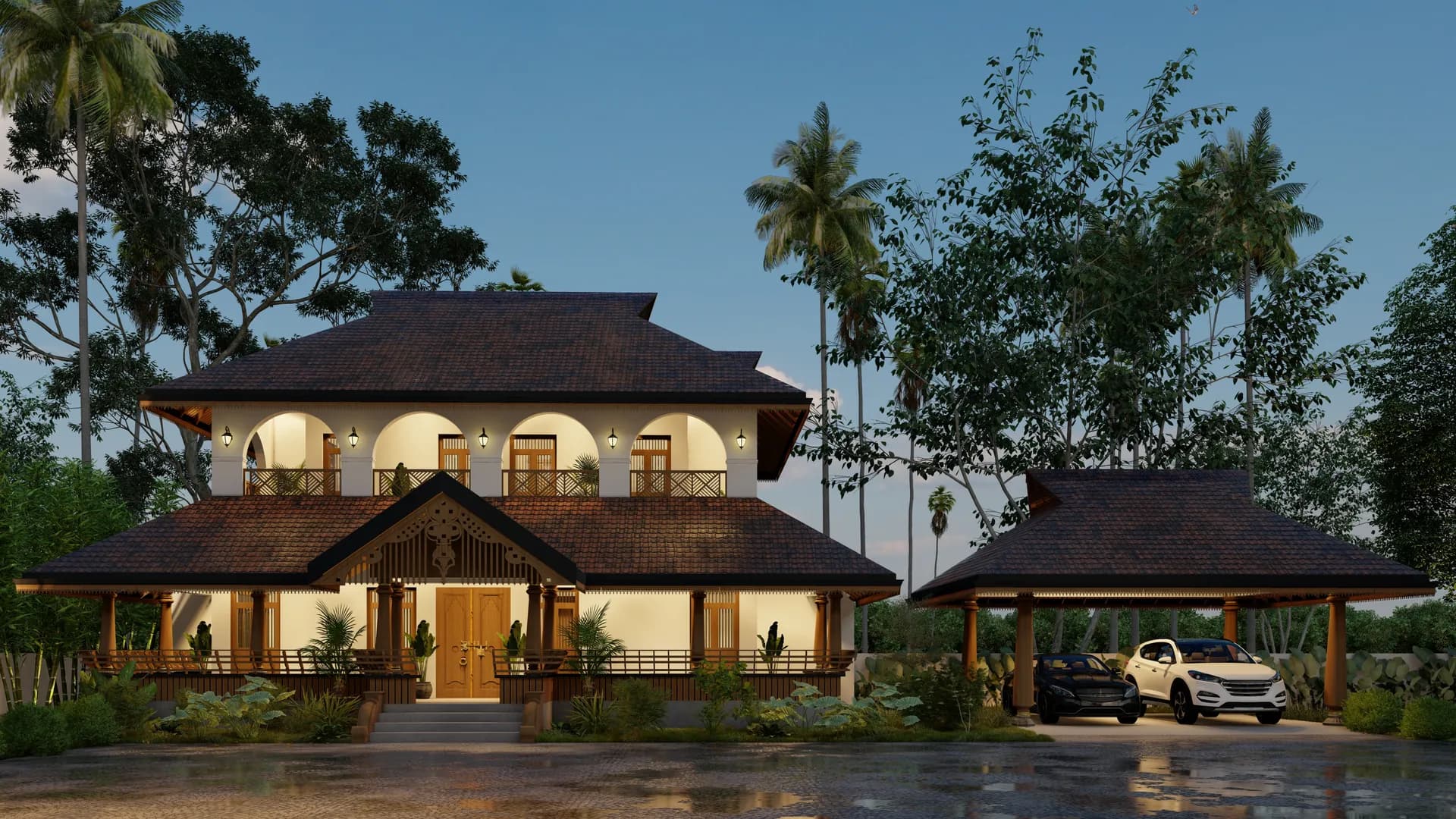 Verandah view 5
