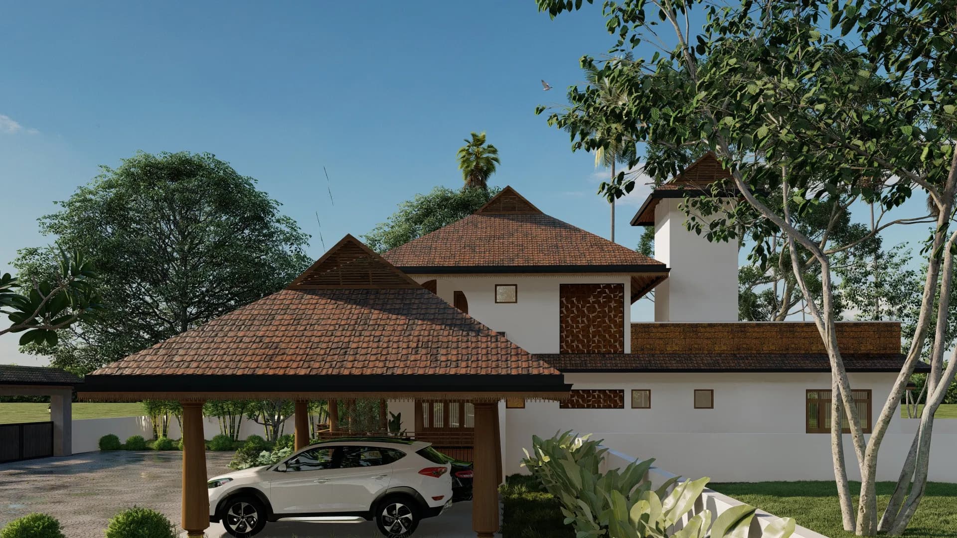 Verandah view 9